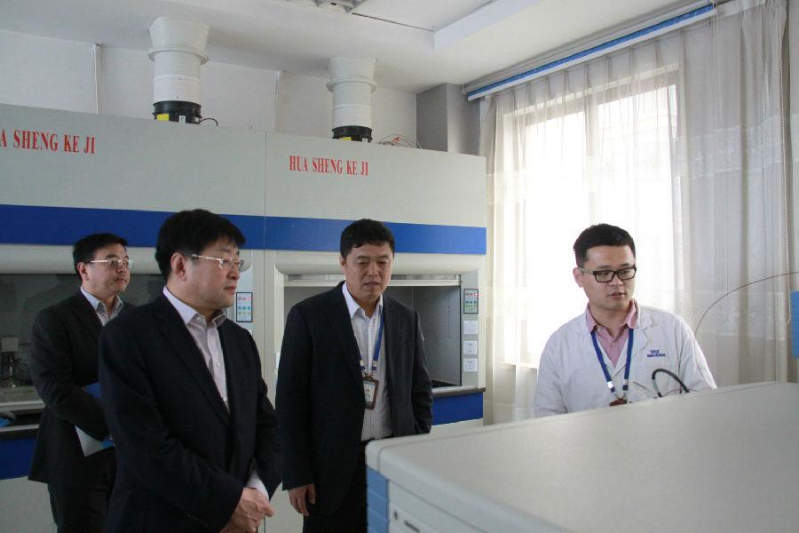 乳山市委书记高书良到尊龙中国官网调研