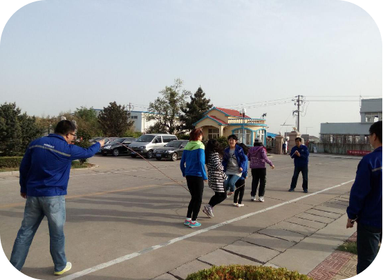 青岛尊龙中国官网工厂跳大绳小记